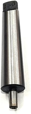 MT2 Shank Teng-Style Arbor with JT0 Drill Chuck – 0.3 to 4mm Capacity for Mill, Lathe, and Drill Press