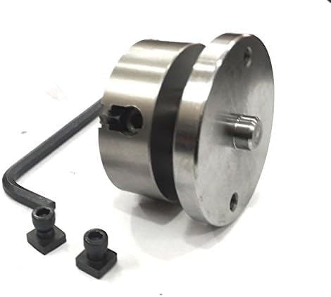 Assorts 3" Inches/ 80 Mm Tilting Rotary Table With 70 Mm 4 Jaw Independent Chuck, Suitable Back Plate & T Nuts Bolts, Tailstock & M6 Clamp Kit -engineering Tools