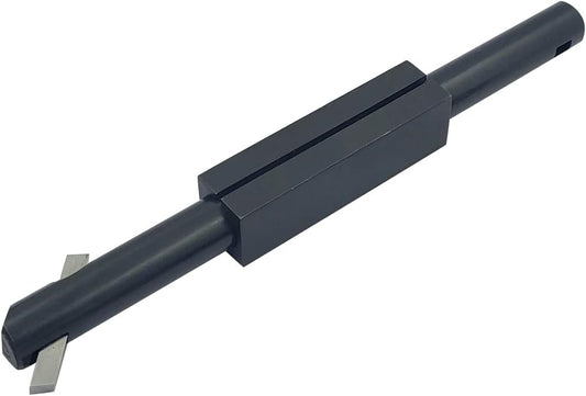 Boring Bar with Holder with HSS Tool Bit Included for Lathe Machine (Bar 7/8", Holder 1-1/4" Sq., Tool Bit 3/8" Sq.)