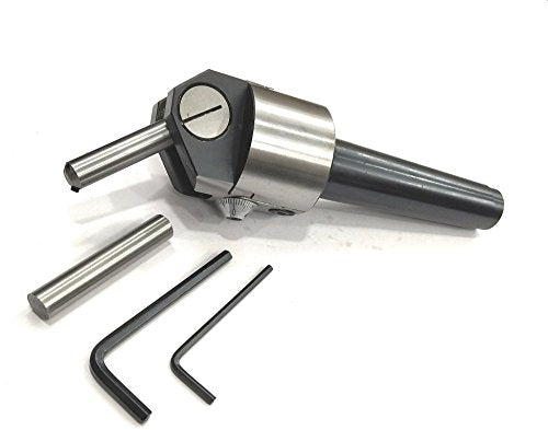 Boring Head Pivot Head Design+3MT Shank (3/8" BSW Drawbar)+Fly Cutter & HSS Tool