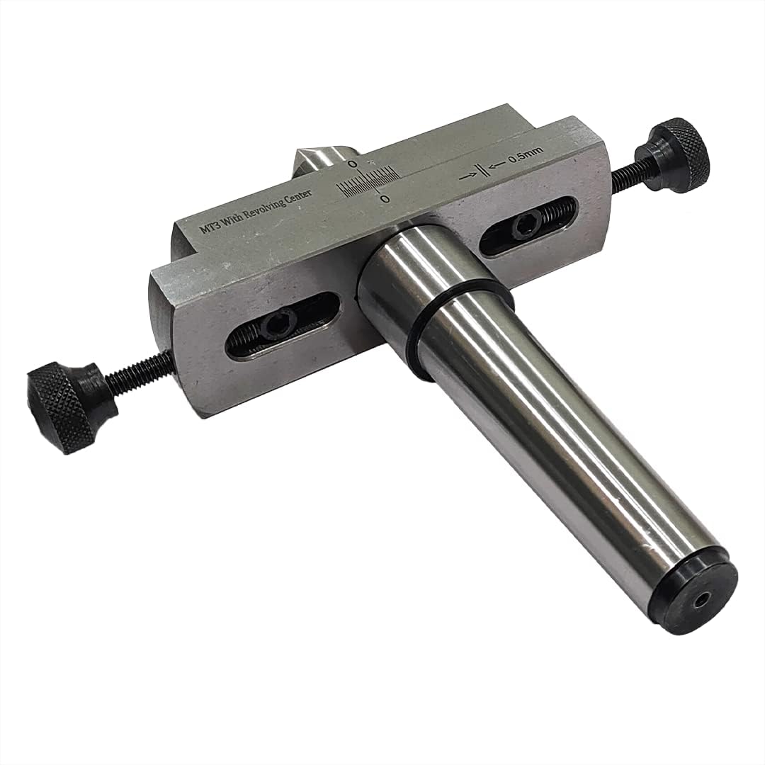 ASSORTS' EXCLUSIVE NEW DESIGNED Taper turning attachment for lathe machine with LIVE REVOLVING CENTER (MT3)