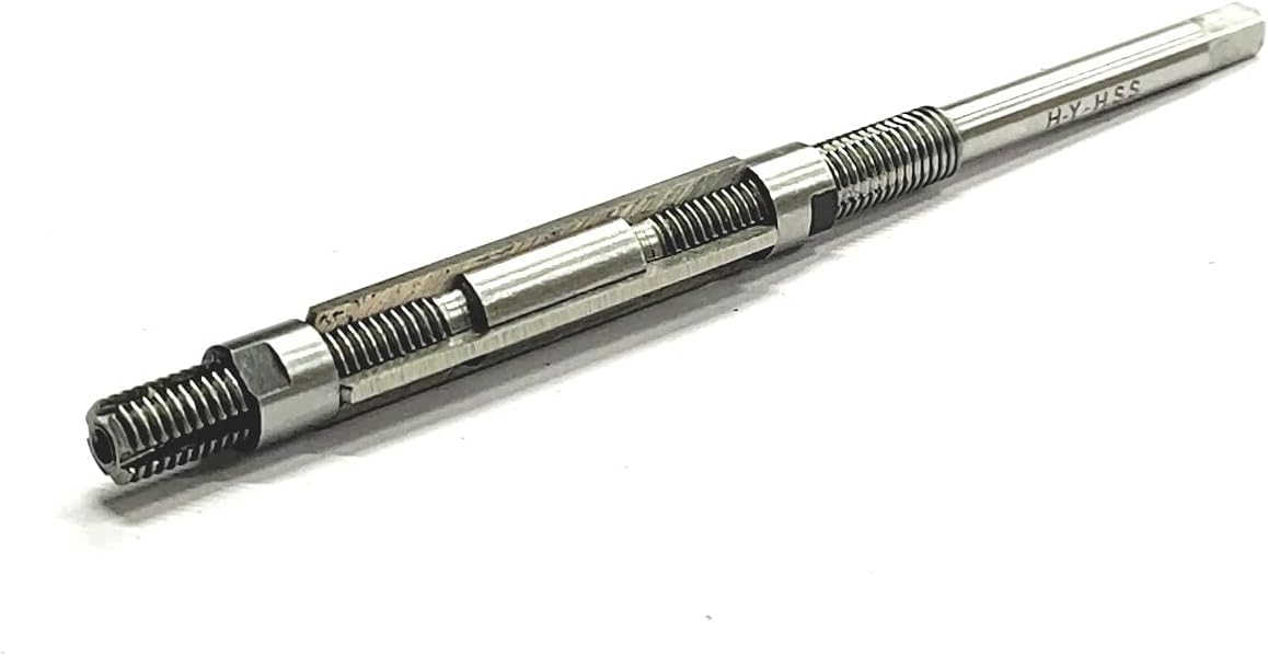 HSS M2 Grade Precision Expandable Reamers DIY Finishing Hand Tool (HY (8.7-9.5 MM))