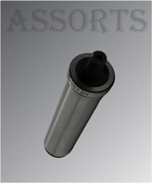 ASSORTS MT3 Milling Machine ARBOR with M-12.175 Drawbar Thread and 3/8" X 24 TPI Inside Thread for Secure and Efficient Tool Mounting