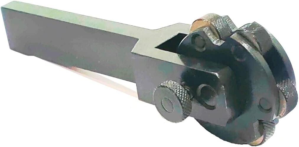 ASSORTS Knurling Tool 6 Wheel Multi-Texture Set for Lathe Machine | Diamond & Straight Knurl Wheels | Heavy-Duty Metalworking Knurl Tool for Grip, Pattern & Surface Finishing | Durable Tool Steel Body