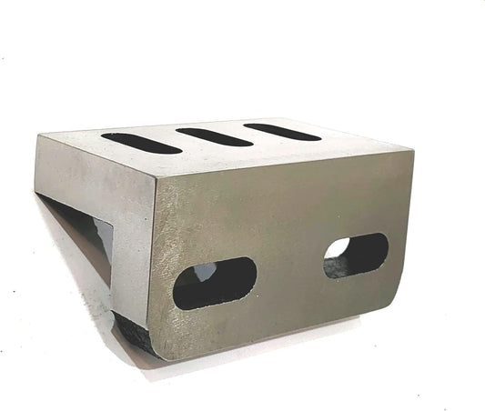 Caste Iron Slotted Small Angle Plate 100 x 50 x 58 mm -Stress Relieved