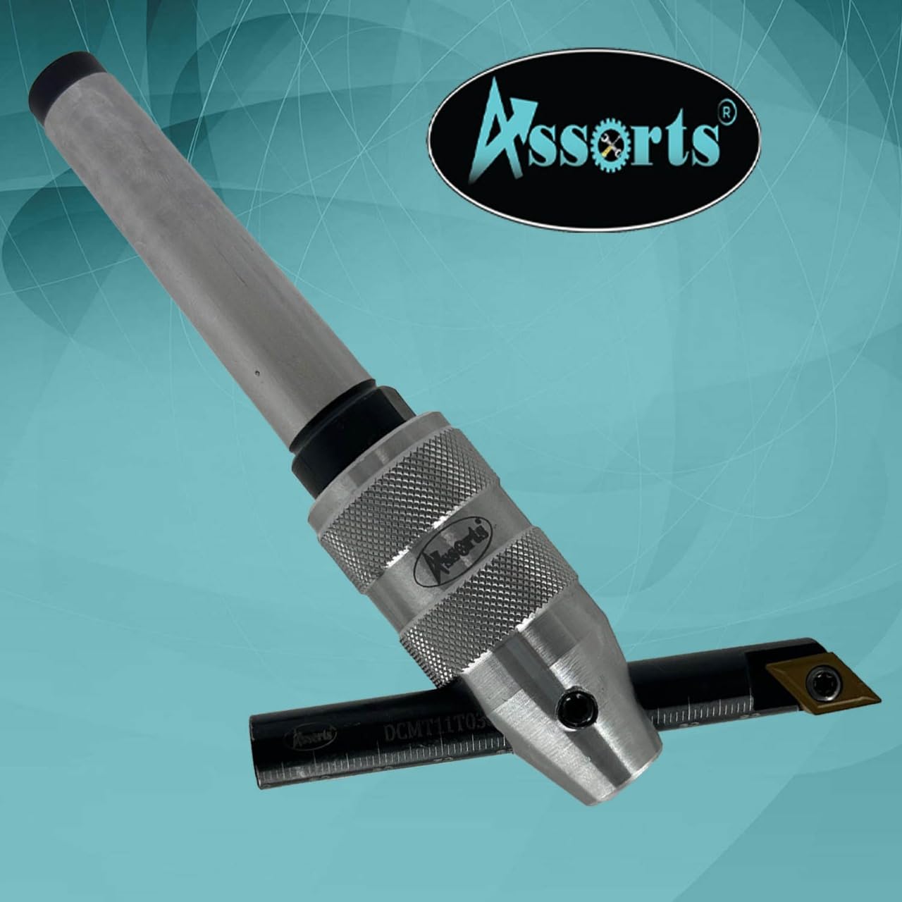 Assorts New Develop Fly Cutter with MT2 Shank & Indexable Boring Bar – Includes 10 PCS DCMT 11T304 Inserts, T-15 Key & Plastic Case | Perfect for Facing & Boring | Watch Working Video for Details