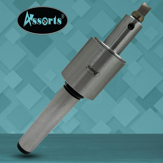 ASSORTS Precision Rotary Broach with MT3 M12 x 1.75 Drawbar Thread and H.S.S Square Punch 7 Pcs– Ideal for CNC, Lathe, Milling & Drilling