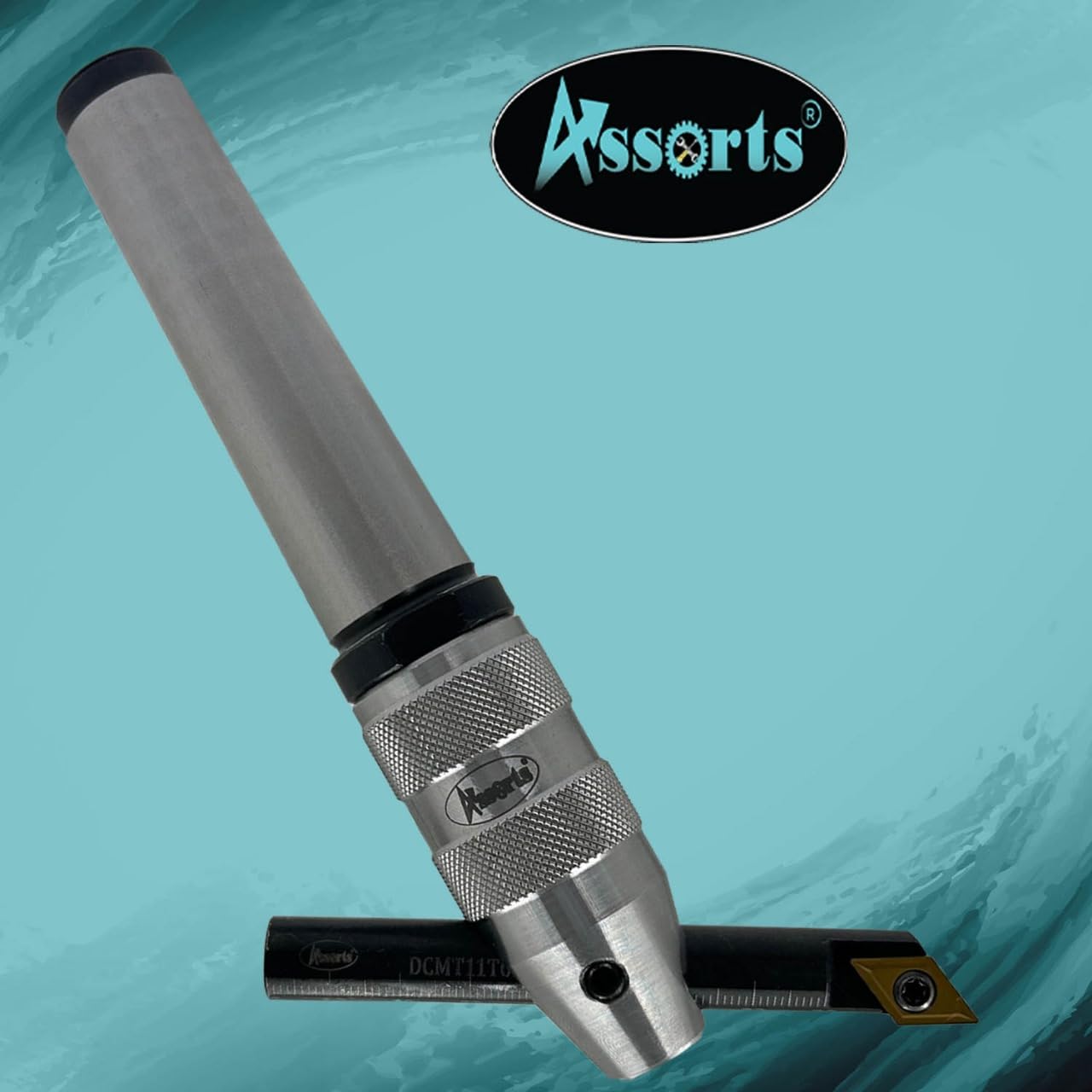 Assorts New Developed Fly Cutter with MT3 Shank & Indexable Boring Bar – Includes 10 PCS DCMT 11T304 Inserts, T-15 Key & Plastic Case | Perfect for Facing & Boring | Watch Video for Details