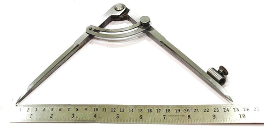 Woodworking Wing Compass with Pencil Holder For Drawing & Drafting (8"/ 200 MM)