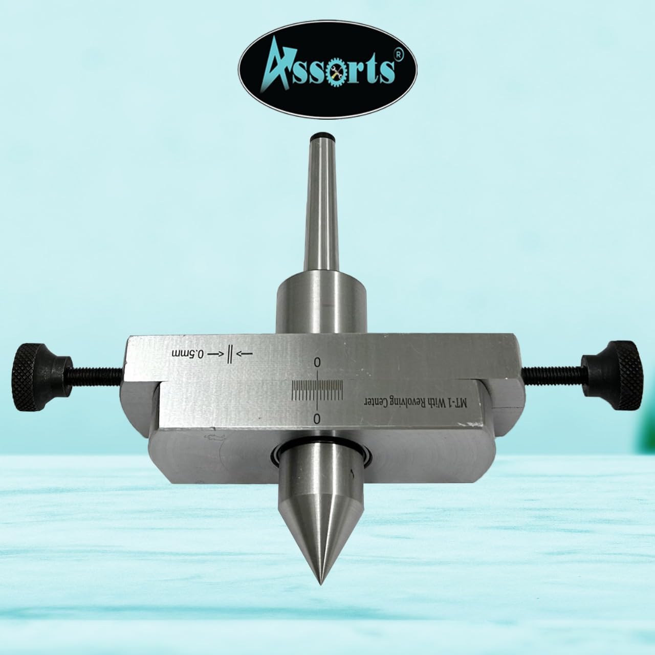 LATHE'S TAILSTOCK ATTACHMENT FOR METAL-TURNING IN TAPER PROFILE // EASY ENGINEERING MACHINE TOOL ACCESSORIES TO GIVE FREEDOM FROM OFF-SETTING THE TAILSTOCK OF YOUR LATHE MACHINE (MORSE TAPER 1MT)