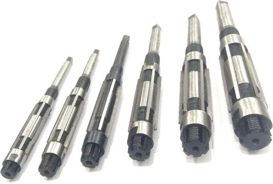 QUALITY ADJUSTABLE HAND REAMERS-CARBON STEEL BLADES (SET OF 6 PCS- H4 TO H9)