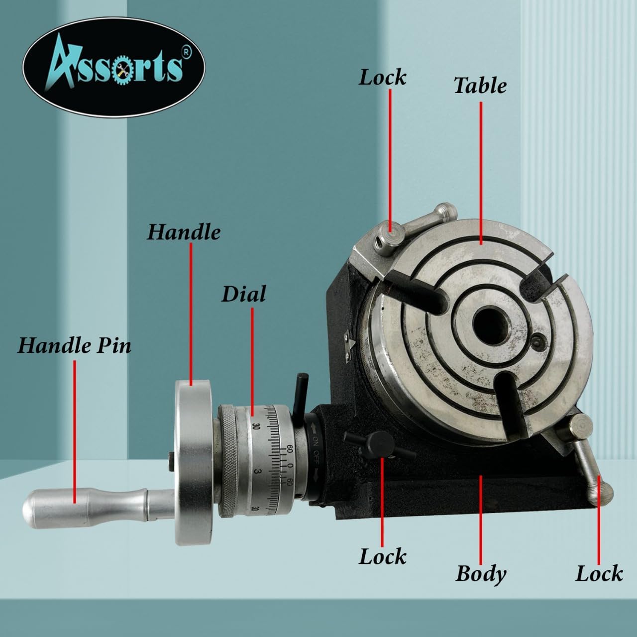 Rotary Table (HV4 (110 mm) - 3 Slots)