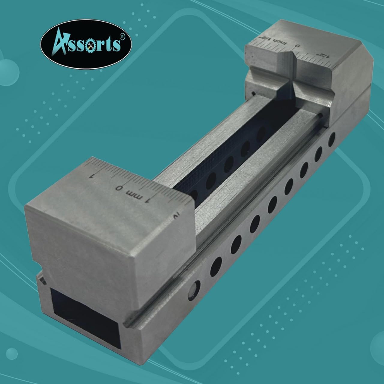 Tool Maker's Small Steel Grinding Precision Vice Vise 1.5" Inches / 38 Mm Pin Type -hard & Ground