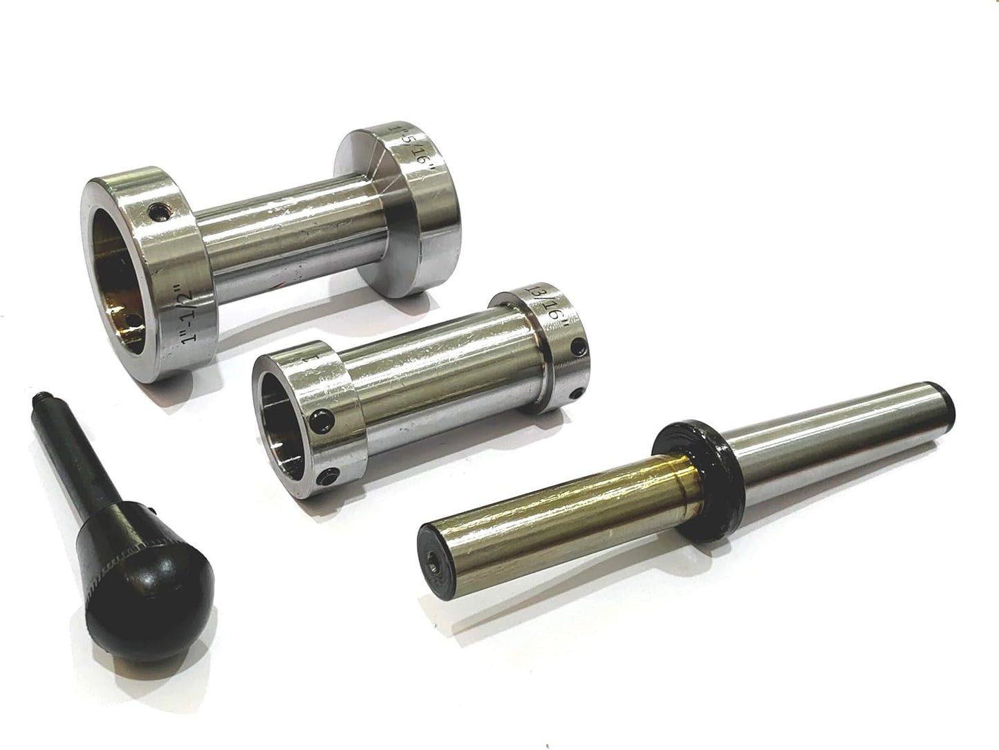 ASSORTS Precision Lathe Tailstock Imperial Rigid Die Holder for threading Lathe Machine- Engineering Tools (MORSE TAPER) 2MT