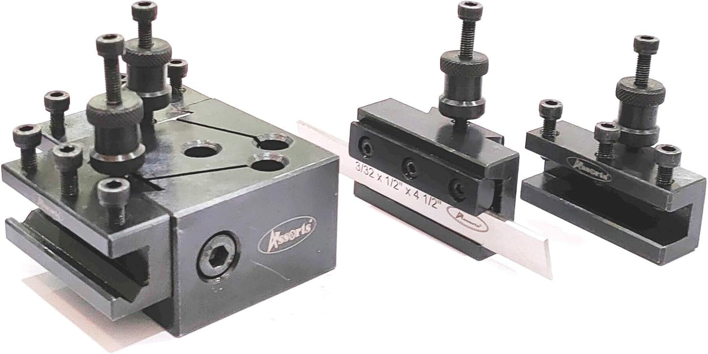Mini Lathe's Quick Change Tool Post Set