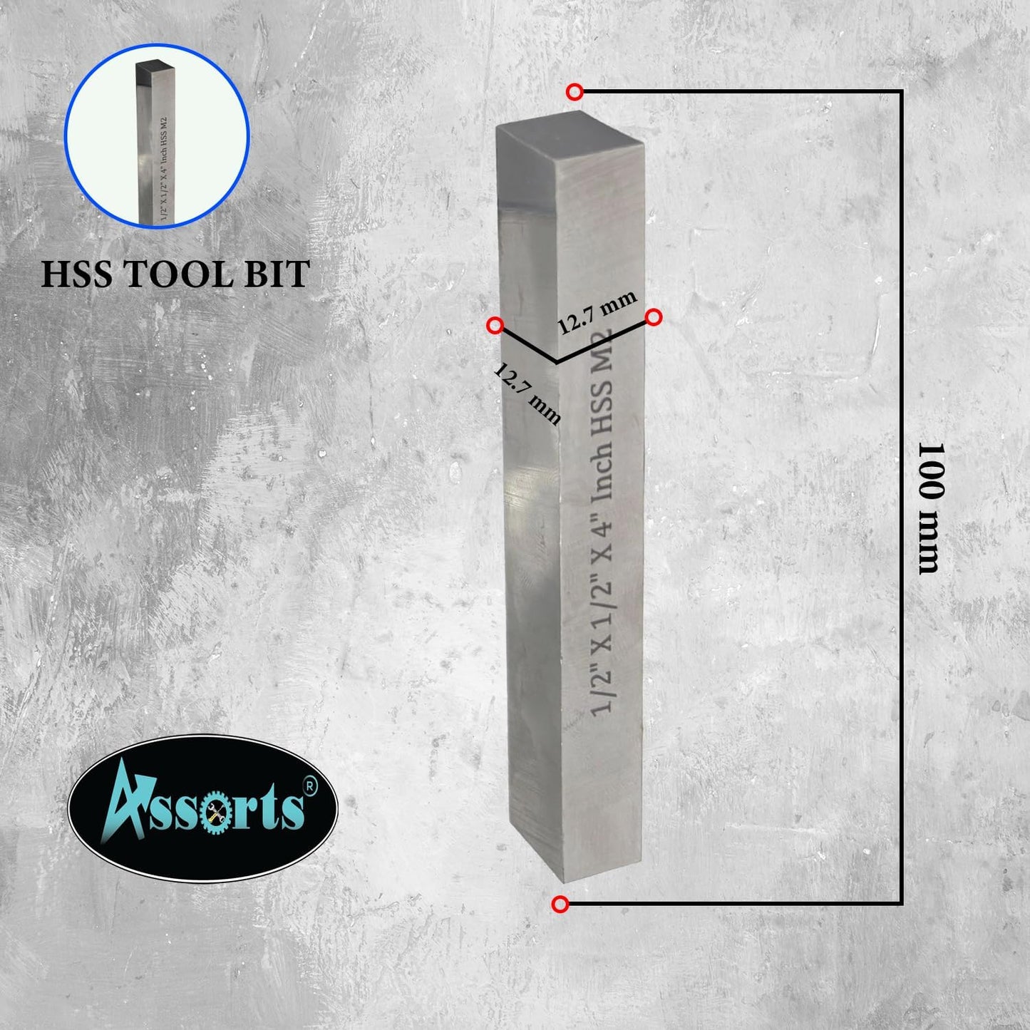 4" Inch (100 mm) Fly Cutter with HSS Bit Tool – Morse Taper 2MT