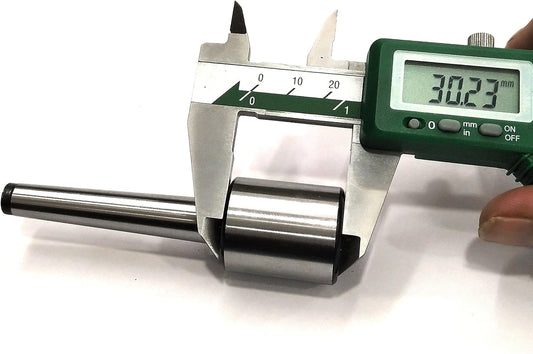 Re-machinable Soft Stub Blank Arbor - Mill, Lathe, Drill, Engineering Tools (MT1 Shank - Stub Size: 25.5 mm Round x 30 mm Long - M6 Drawbar)