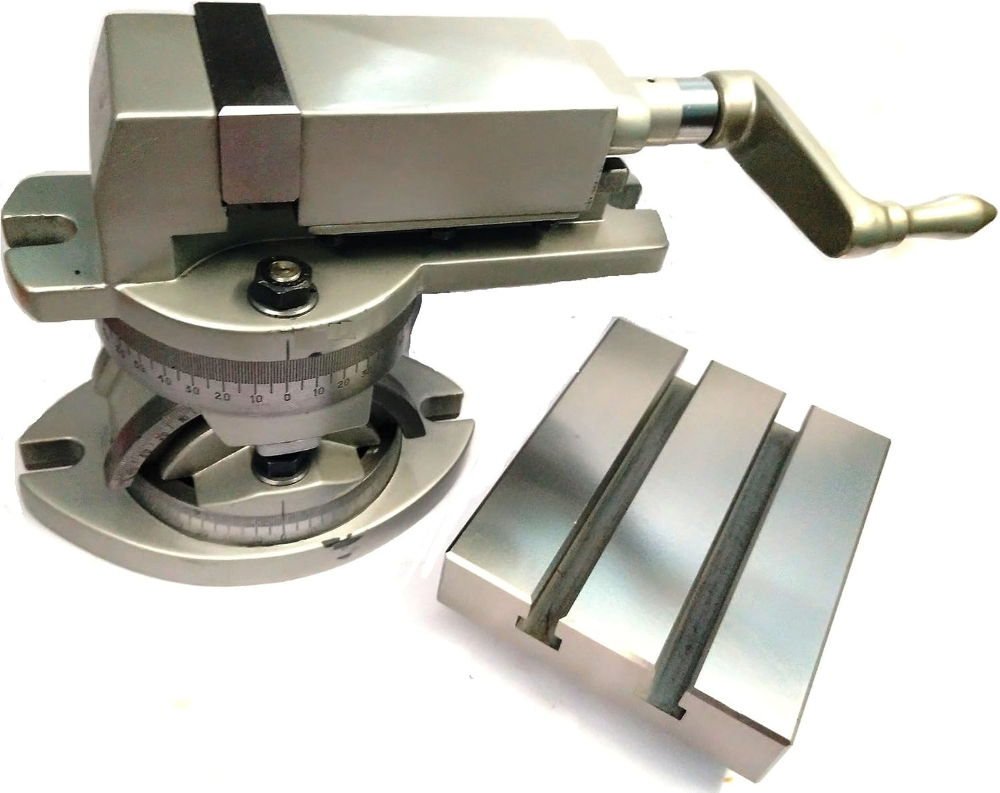 Jaw Width 50 mm Modular Milling Machine Vise & Boring Table- 2 Axis Movement