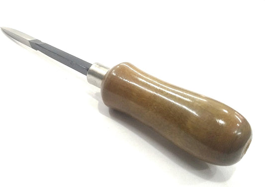 4" /100 MM SCRAPER BLADE & DEBURRING FINISHING ENGINEERING HAND TOOL FOR WORKSHOP-WOODEN HANDLE GRIP (*NOT RECOMMENDED FOR METAL SCRAPPING)