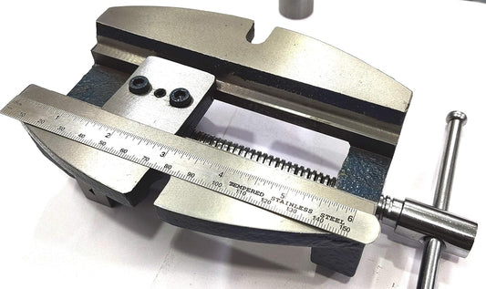 Drill Press Vice 80 mm High Precision-Steel Jaws