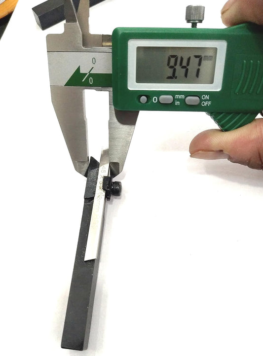 Mini Lathe Cut off 8 mm Square Parting Tool with M2 HSS Blade For Mini Lathes-Tool Center Height 9.5 mm