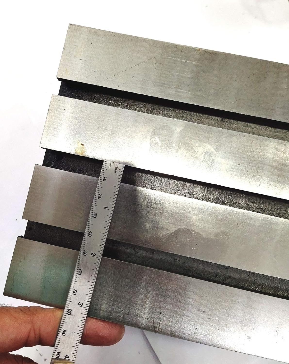 Assorts Caste Iron Vee Angle Plates-stress Relieved - Work-holding Clamping Milling Engineering Machine Tools-heavy Duty 6" X 6" X 8" (150 X 150 X 200) mm (T-slotted)