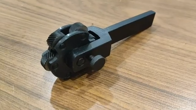 6 Knurls Rotating Head Knurling Tool -Multi Knurl Pitch Design Coarse Medium Fine Diamonds For Lathe Tool Holder