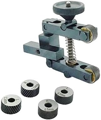 Assorts Tool Steel Spring Loaded Clamp Type Knurling Tool 2" Inch II 50 mm Capacity for Lathe Machine - 3 Pairs x 3 Different Diamond Pitch Hardened knurls