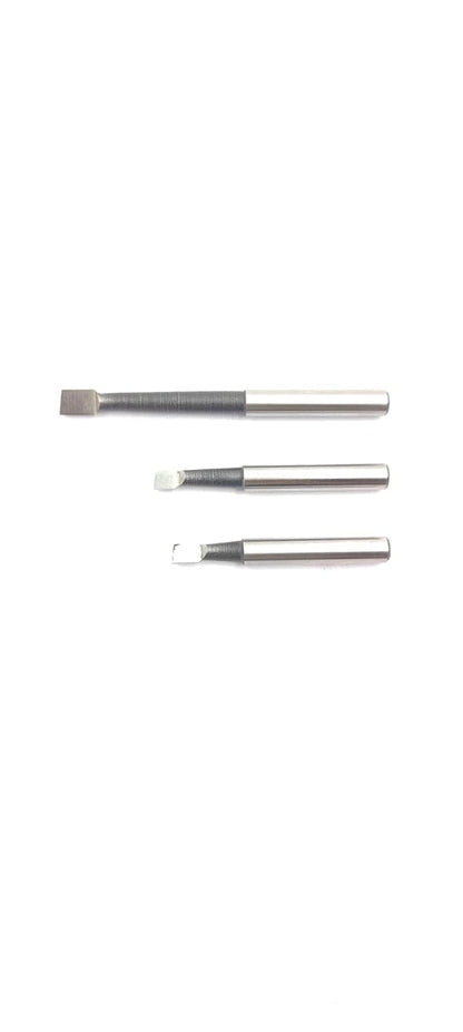 Assorts Set of 3 HSS Boring Bars with 6mm Shank Diameter for 30mm Boring Heads