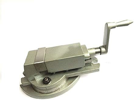 3-Inch (75 mm) Cast Iron Swivel Milling Vise with Precision Hardened Alloy Steel Jaws – Ideal for Machine Work