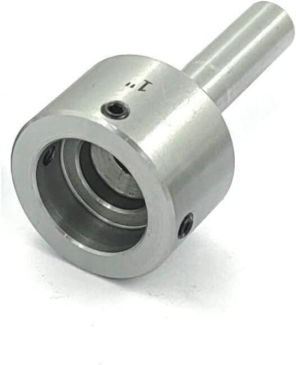 Assort's Tool Steel Round Die Holders -threading, Engineering Lathe Tools (Die Size- 1" (Straight Shank -1/2"))