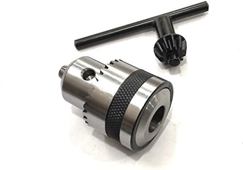 MT3 Shank Arbor-Taper JT2 Drill Chuck Capacity 1-10 mm with Key-Milling, Lathe,Drill