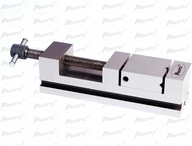 Hardened Tool Maker's Multi Purpose V Block Small Grinding 33 mm Jaw Width Vice II Made of Tool Steel