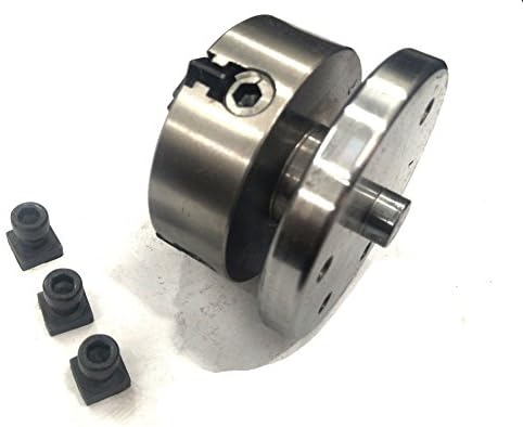 70 mm- 4 Jaws Independent Chuck with Back Plate & T-nuts for Milling