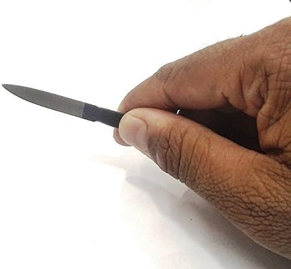 4" /100 MM SCRAPER BLADE & DEBURRING FINISHING ENGINEERING HAND TOOL FOR WORKSHOP-WOODEN HANDLE GRIP (*NOT RECOMMENDED FOR METAL SCRAPPING)