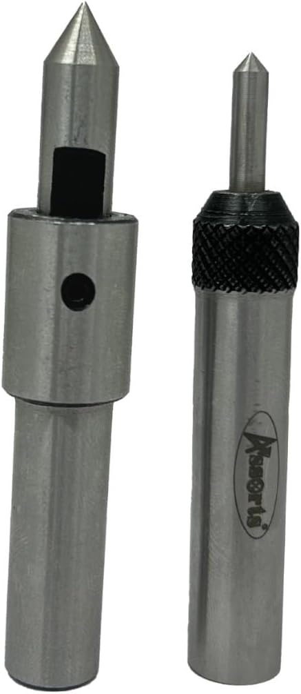 Assorts Set of 2 Spring Center Tap Guide Tool to Align Tap for threading Lathe Mill Jig Bore
