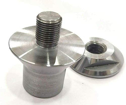 Lathe Spindle Adapter 5/8" Spindle Size for mounting polishing buffing wheel -Woodworking lathes