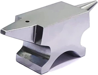 1.1 lb Double Horn Steel Anvil – Tool for Jewelry Making, Metal Forming, Hammering, and Stamping