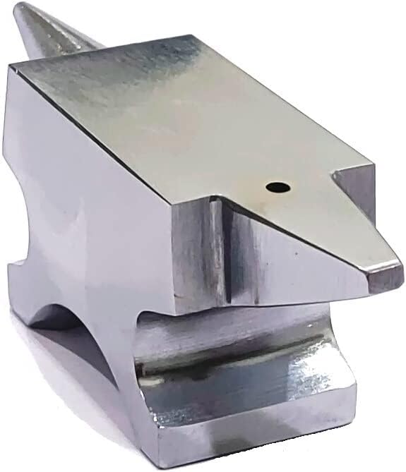 1.1 lb Double Horn Steel Anvil – Tool for Jewelry Making, Metal Forming, Hammering, and Stamping