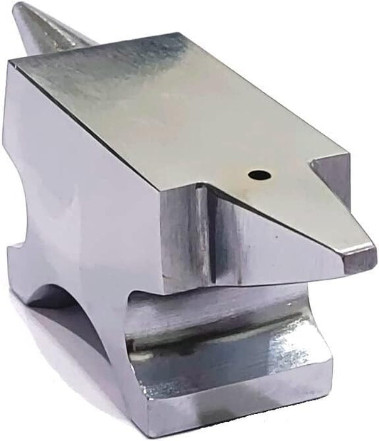 1.1 lb Double Horn Steel Anvil – Tool for Jewelry Making, Metal Forming, Hammering, and Stamping