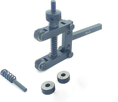 Spring Loaded Clamp Type Knurling Tool 2" Capacity for Lathes+ 2 Spare Knurls