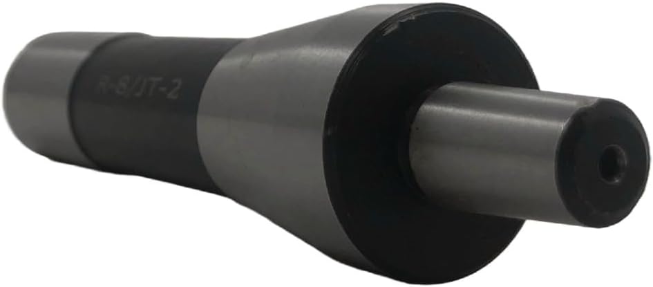 ASSORTS Tool Steel Drill Chuck Arbor - R8 Shank Drawbar Style with JT2 Mounting Taper for Drill, Mill, Lathe Tools