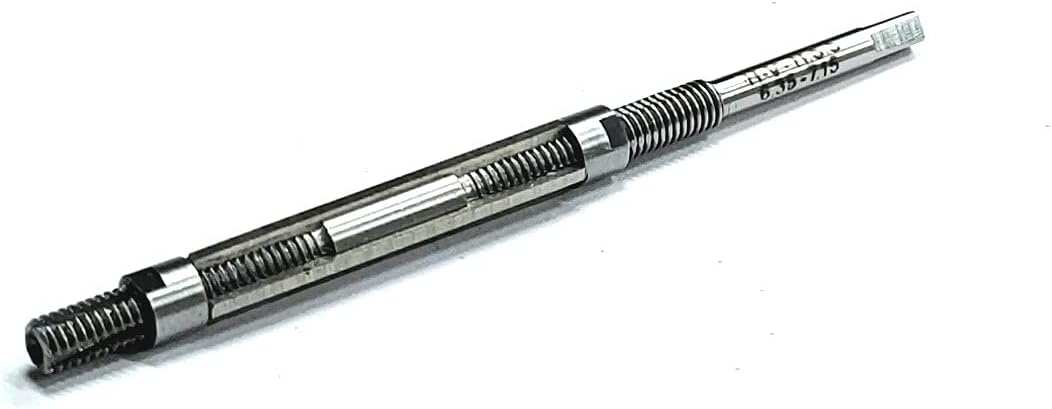 HSS M2 Grade Precision Expandable Reamers DIY Finishing Hand Tool (HV (6.35-7.15 MM))