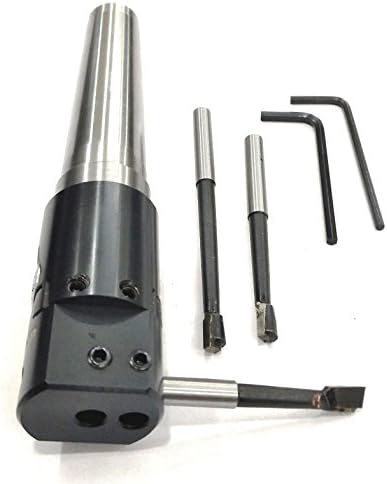Precision 30 mm Micro Boring Head & MT3 (M12 x 1.75 Drawbar) & 3 boring bars