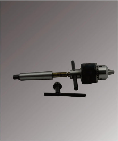 ASSORTS Easy Tapping Attachment With Drill Chuck For Lathe Machine-tapping, drilling, and Reaming Engineering Machine Tools (3MT)