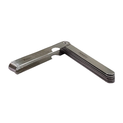 General DIY workshop metal & wood workers machinist daily use hand tools (4"/100 mm Metric Feeler Gauge (20 Blade))