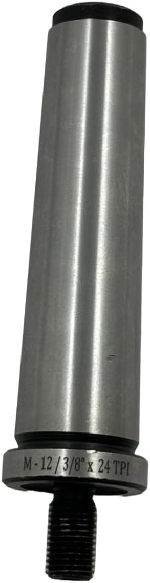 ASSORTS MT3 Milling Machine ARBOR with M-12.175 Drawbar Thread and 3/8" X 24 TPI Inside Thread for Secure and Efficient Tool Mounting