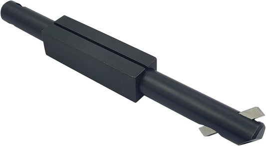 Boring Bar with Holder with HSS Tool Bit Included for Lathe Machine (Bar 7/8", Holder 1-1/4" Sq., Tool Bit 3/8" Sq.)