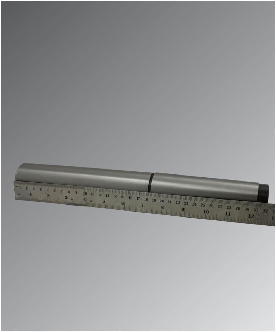ASSORTS EN31 Alloy Steel 5MT Parallel Lathe Alignment Test Bar Mandrel (Morse Taper MT5) (OVL-320mm) - High-Precision Tool for Accurate Machine Alignment and Calibration