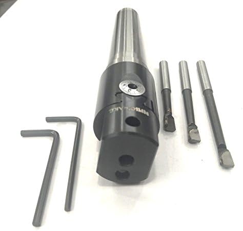Precision 30 mm Micro Boring Head & MT3 (M12 x 1.75 Drawbar) & 3 boring bars